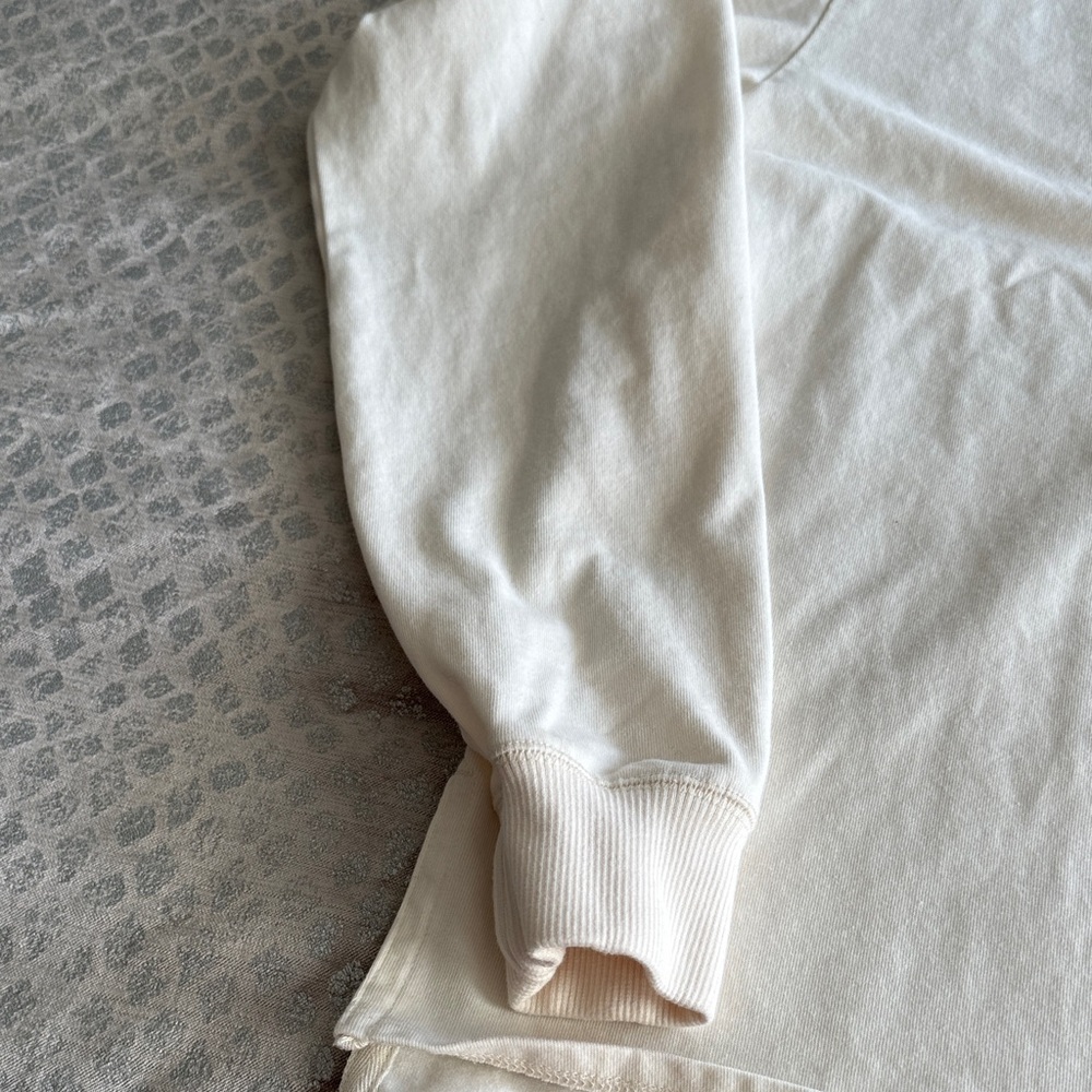Good American Cream Long Sleeve Top - Picture 4 of 6
